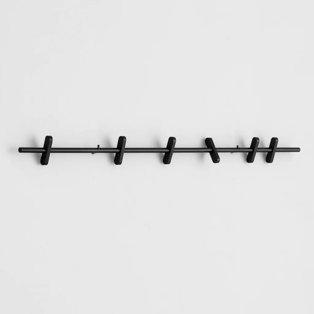 Moebe Coat Rack Black 70cm - Image 3
