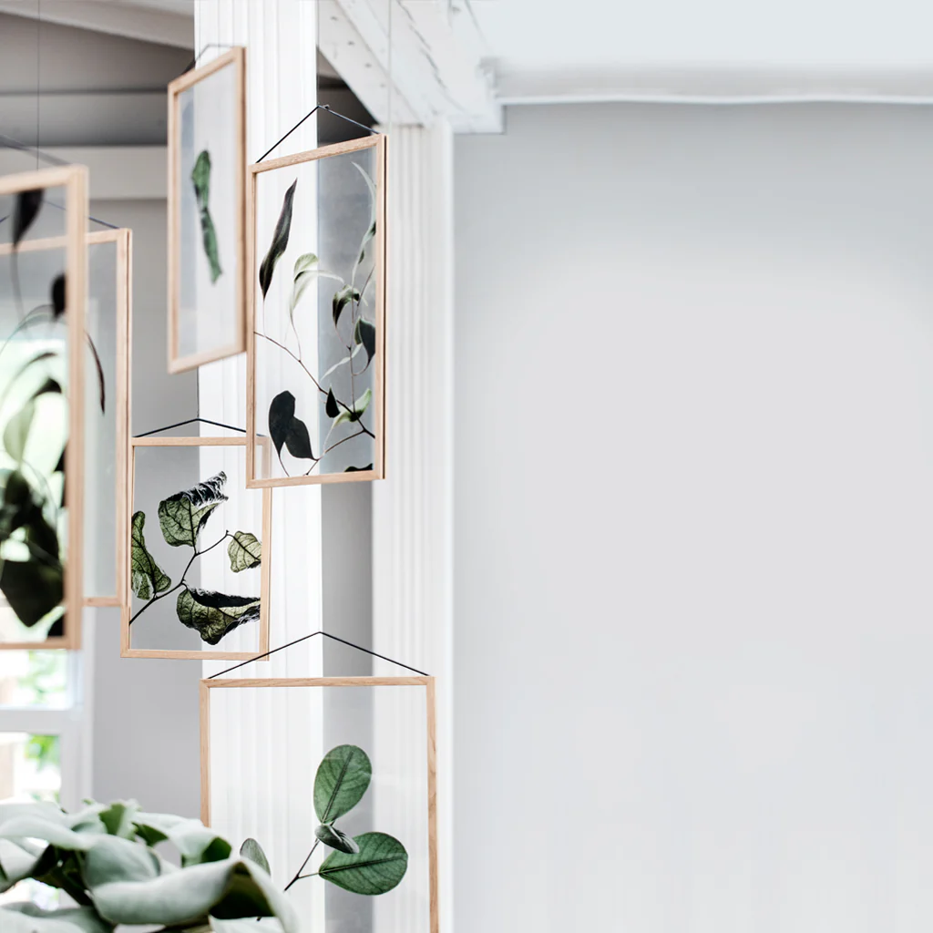 Moebe Floating Leaves Transparent Print 03 - Image 5
