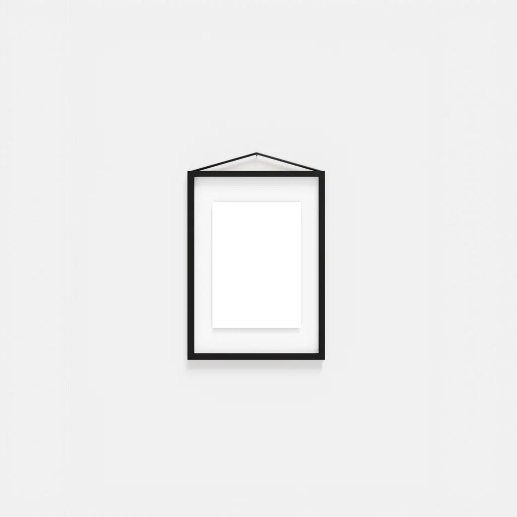 Moebe Frame Black A4
