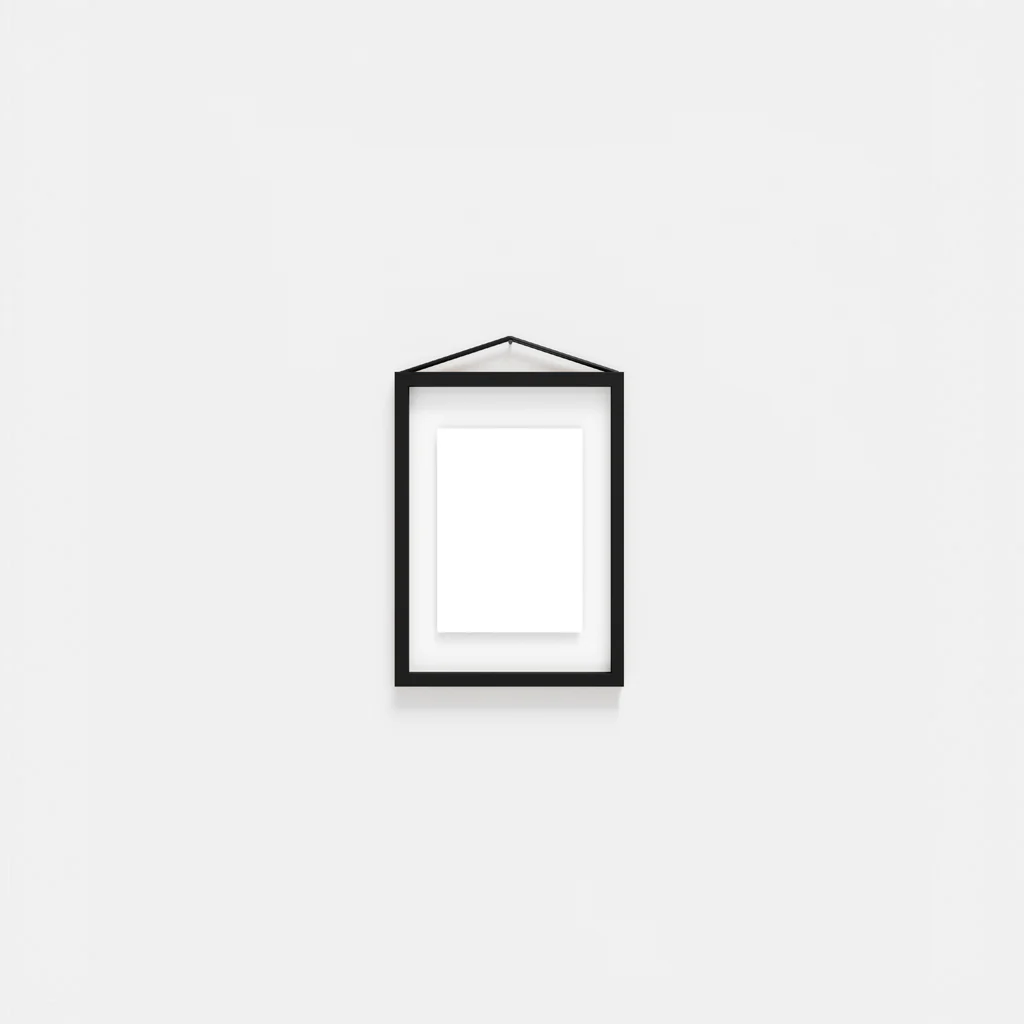 Moebe Frame Black A5