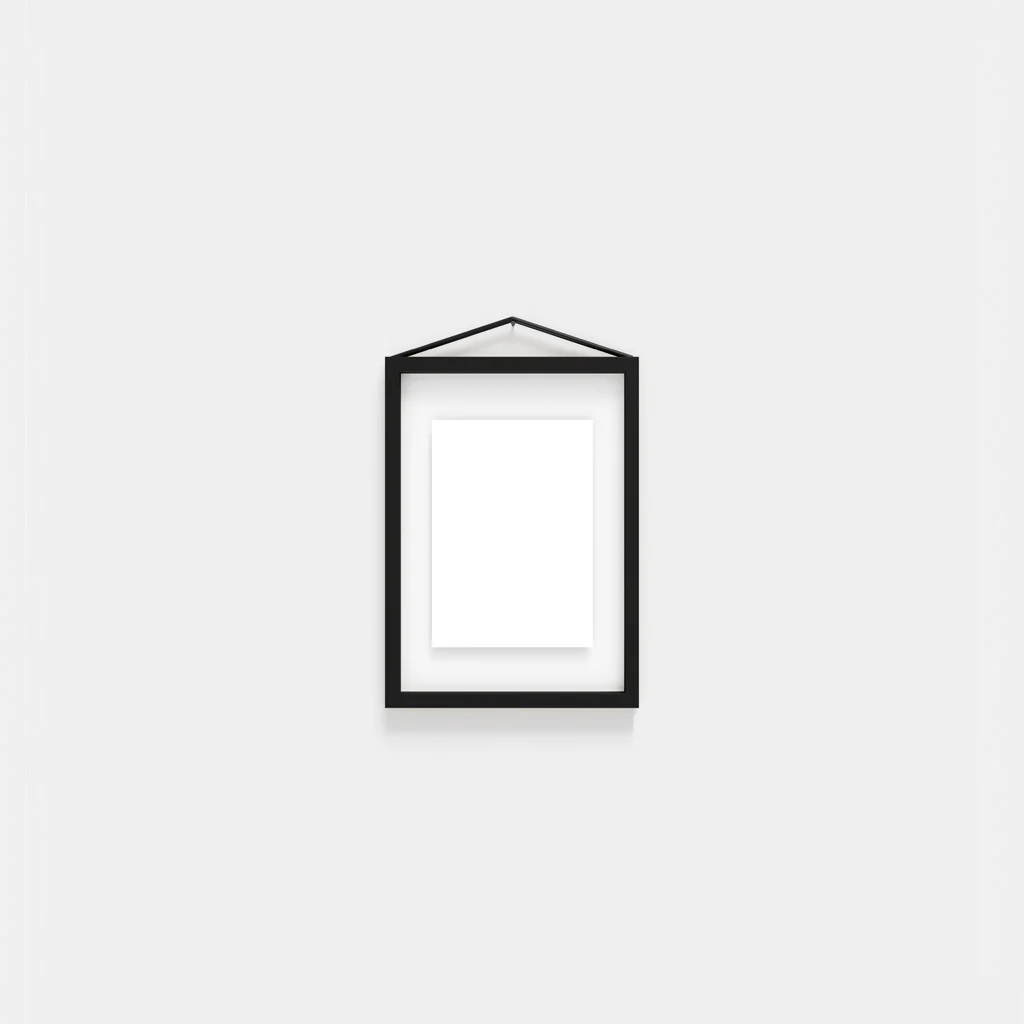 Moebe Frame Black A5 - Image 6