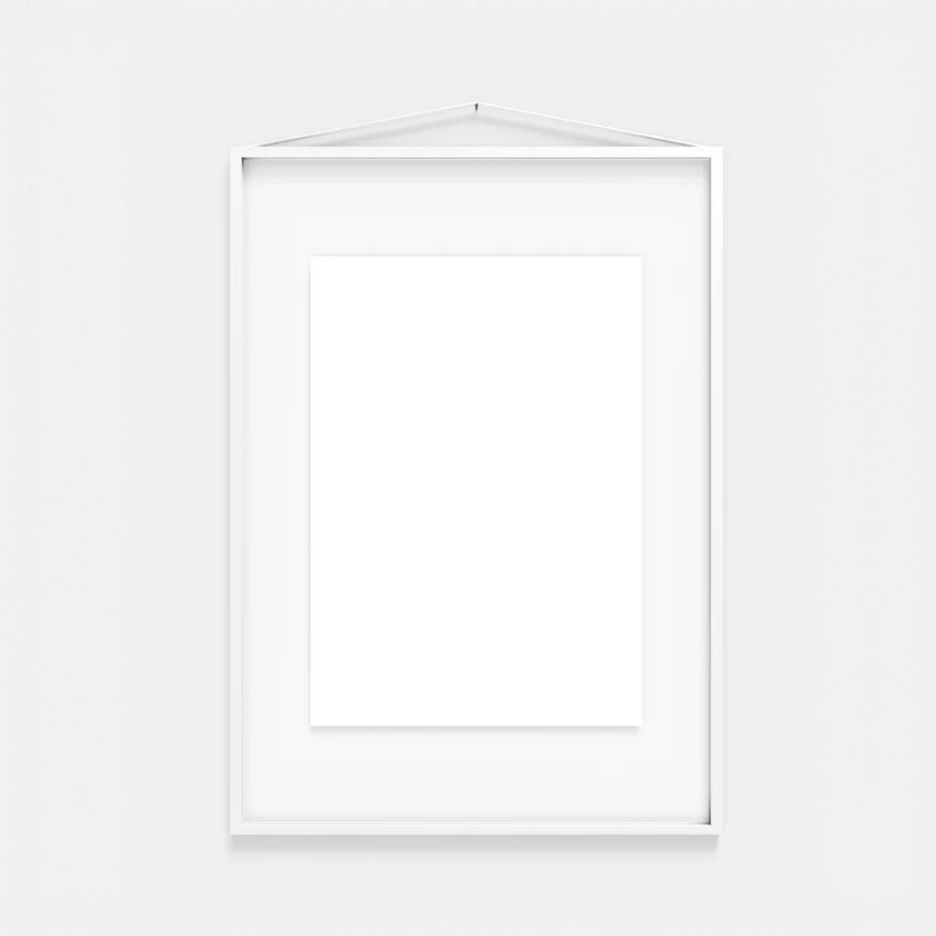 Moebe Frame White A2 - Image 2