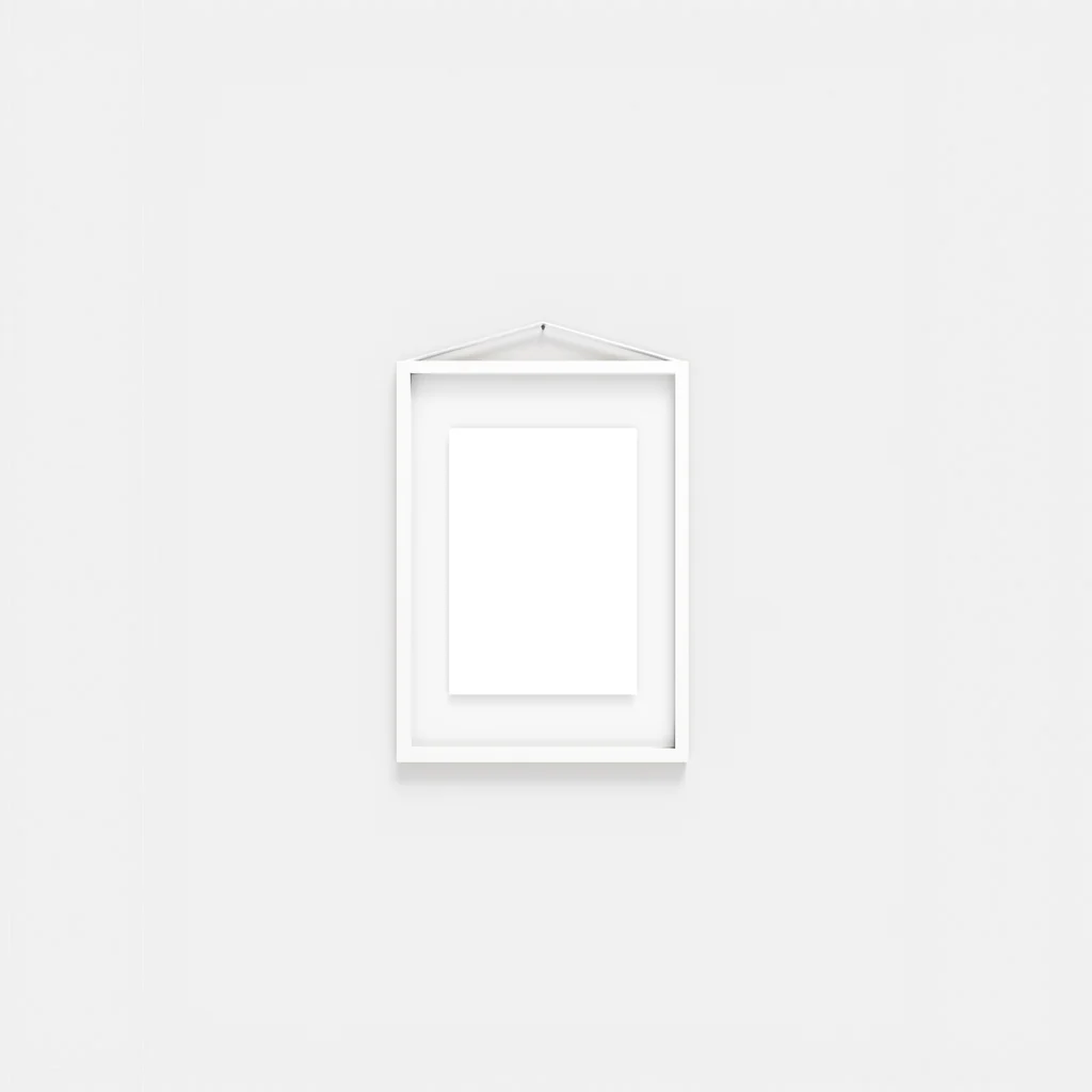 Moebe Frame White A4