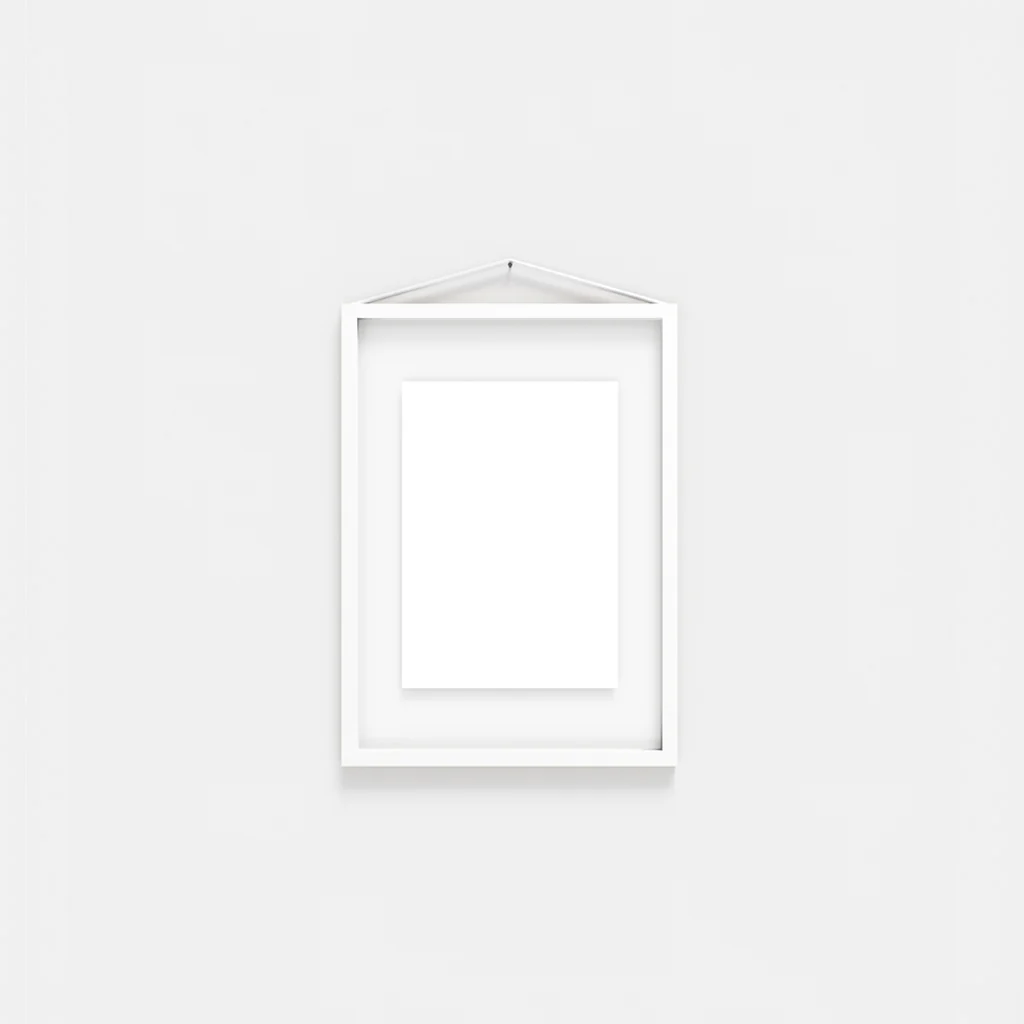 Moebe Frame White A4 - Image 2