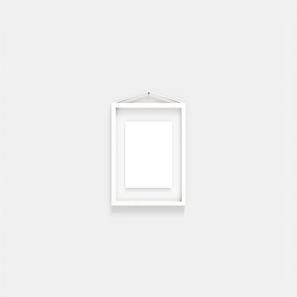 Moebe Frame White A5