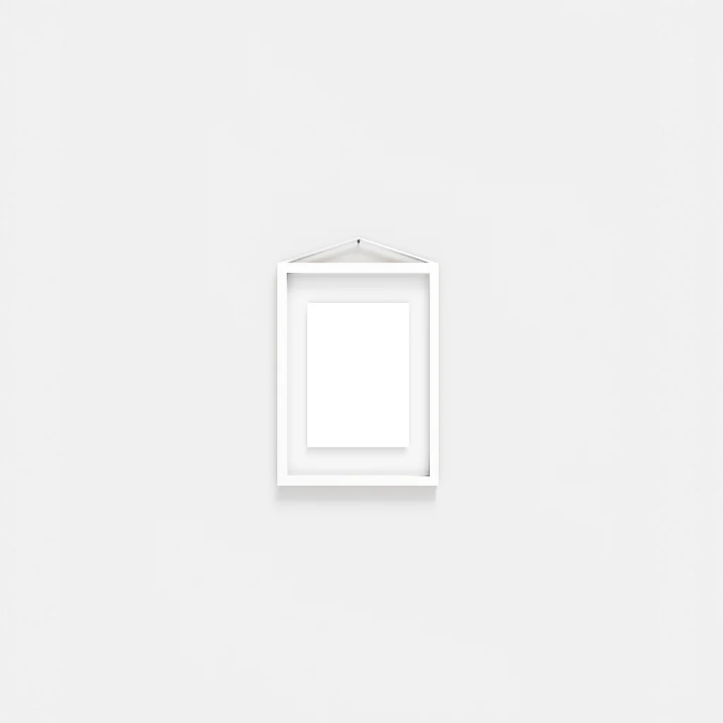 Moebe Frame White A5 - Image 2