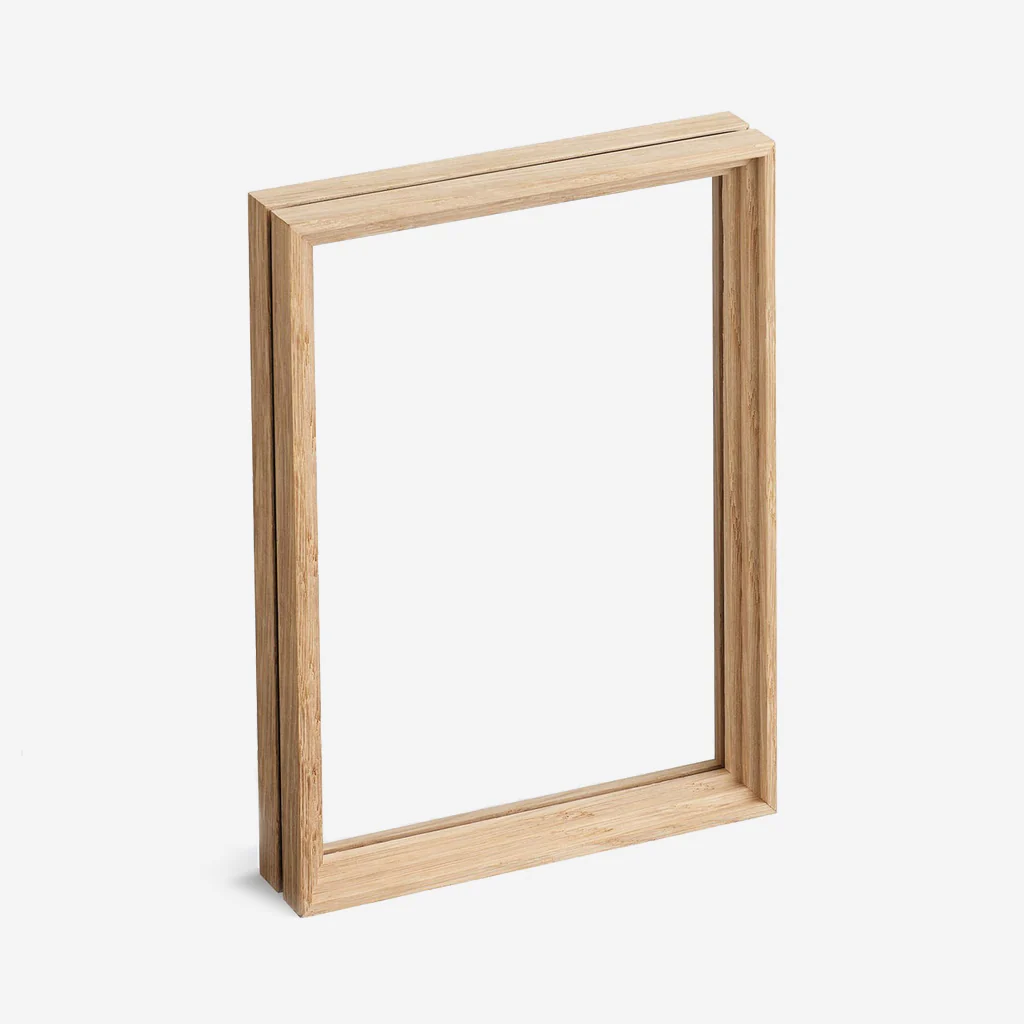 Moebe Standing Photo Frame Oak - Image 4