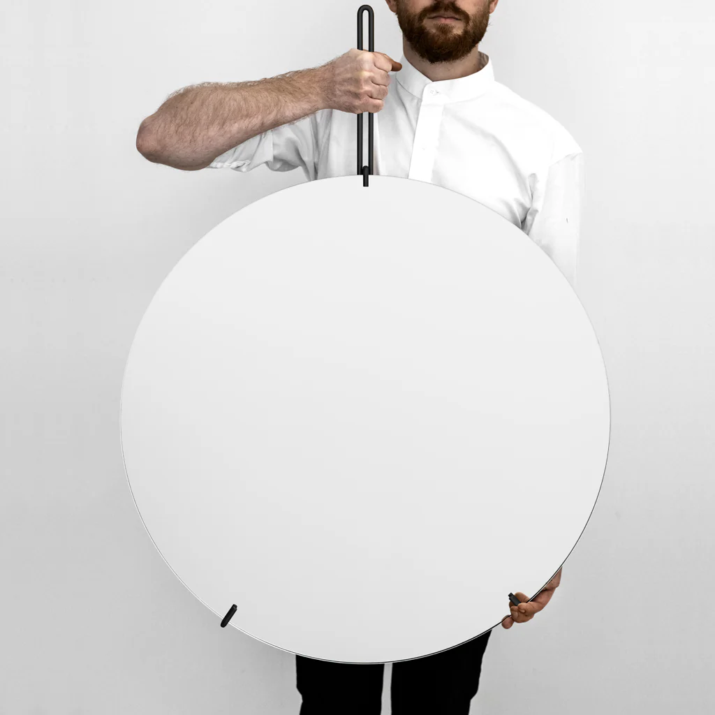 Moebe Wall Mirror Round Black Ø70cm - Image 5