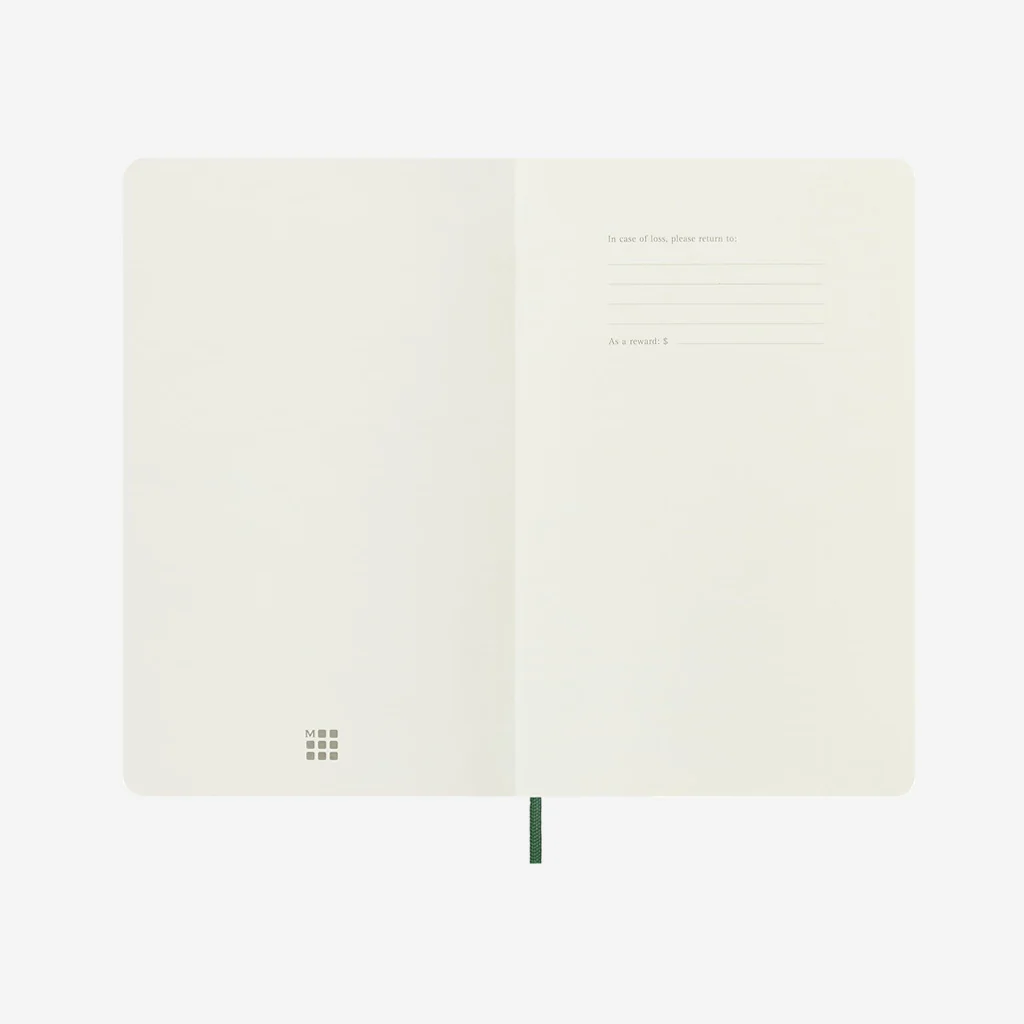 Moleskine Classic Notebook Large Myrtle Green Ruled - Image 3