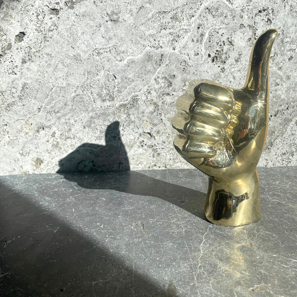 Mr Pinchy Brass Hand Thumbs Up - Image 2