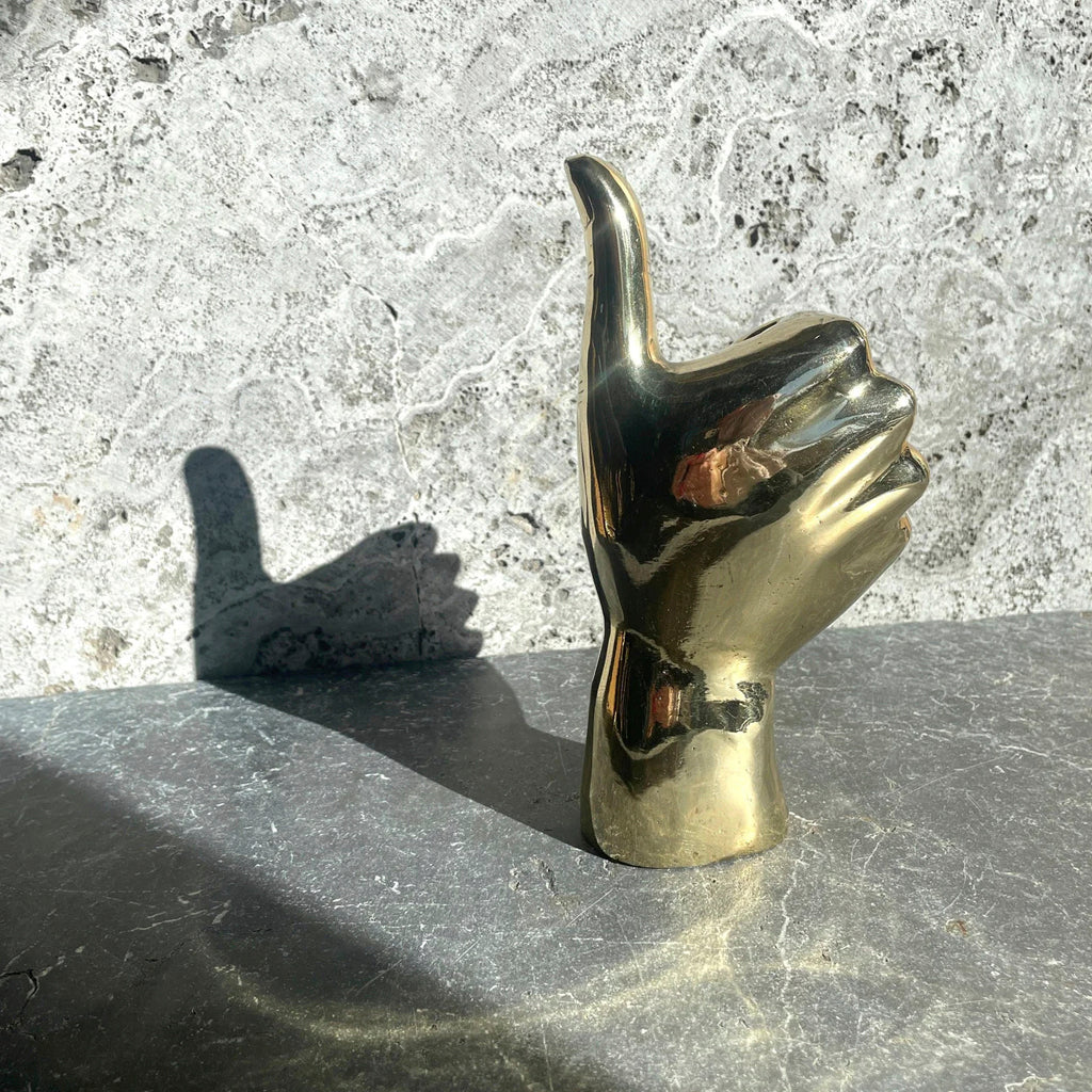 Mr Pinchy Brass Hand Thumbs Up - Image 4
