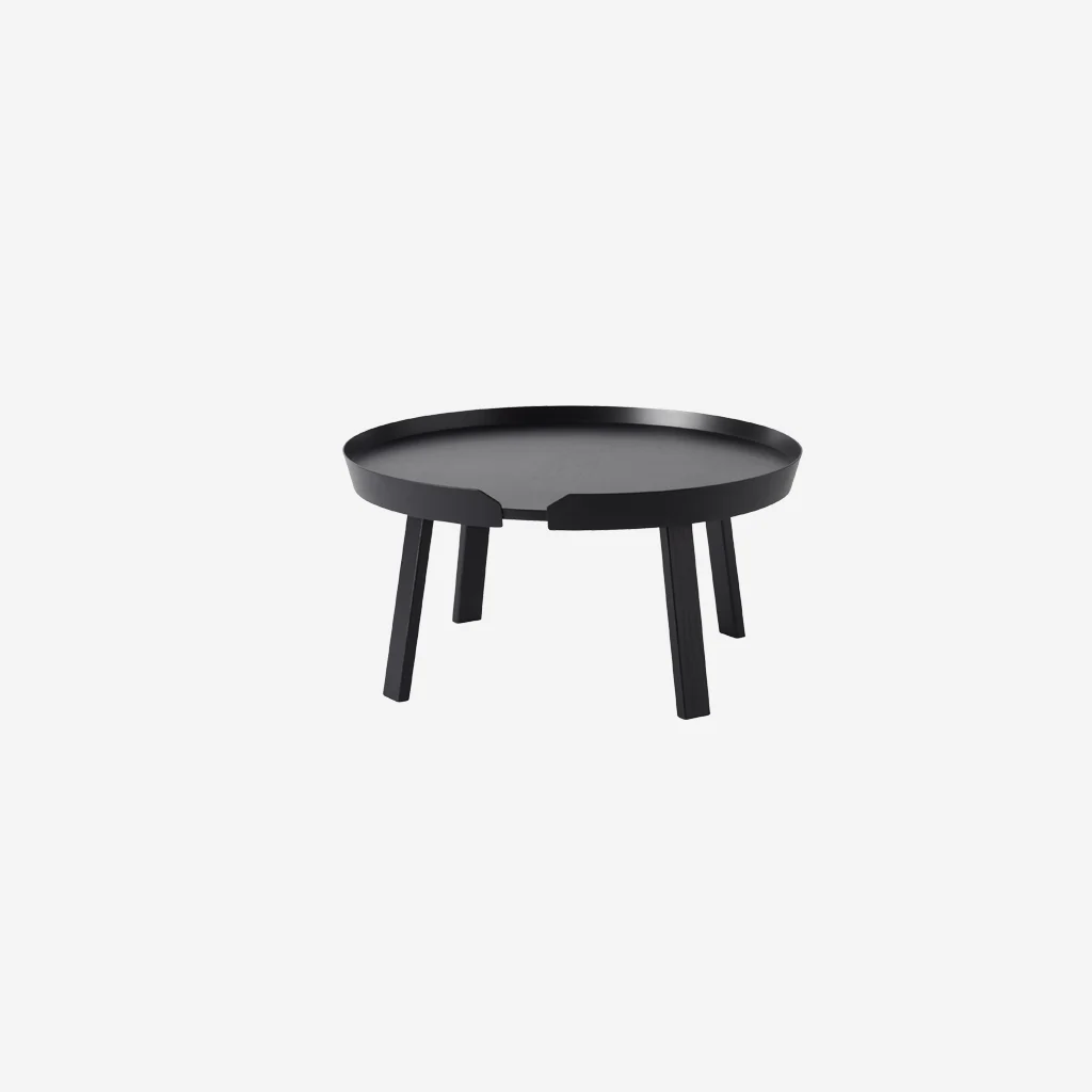Muuto Around Coffee Table Black Large