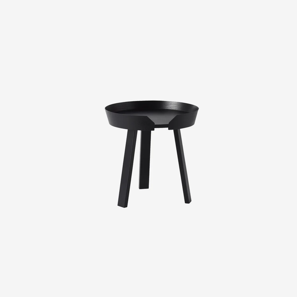 Muuto Around Coffee Table Black Small