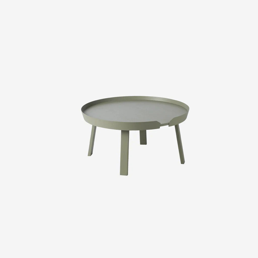 Muuto Around Coffee Table Dusty Green Large
