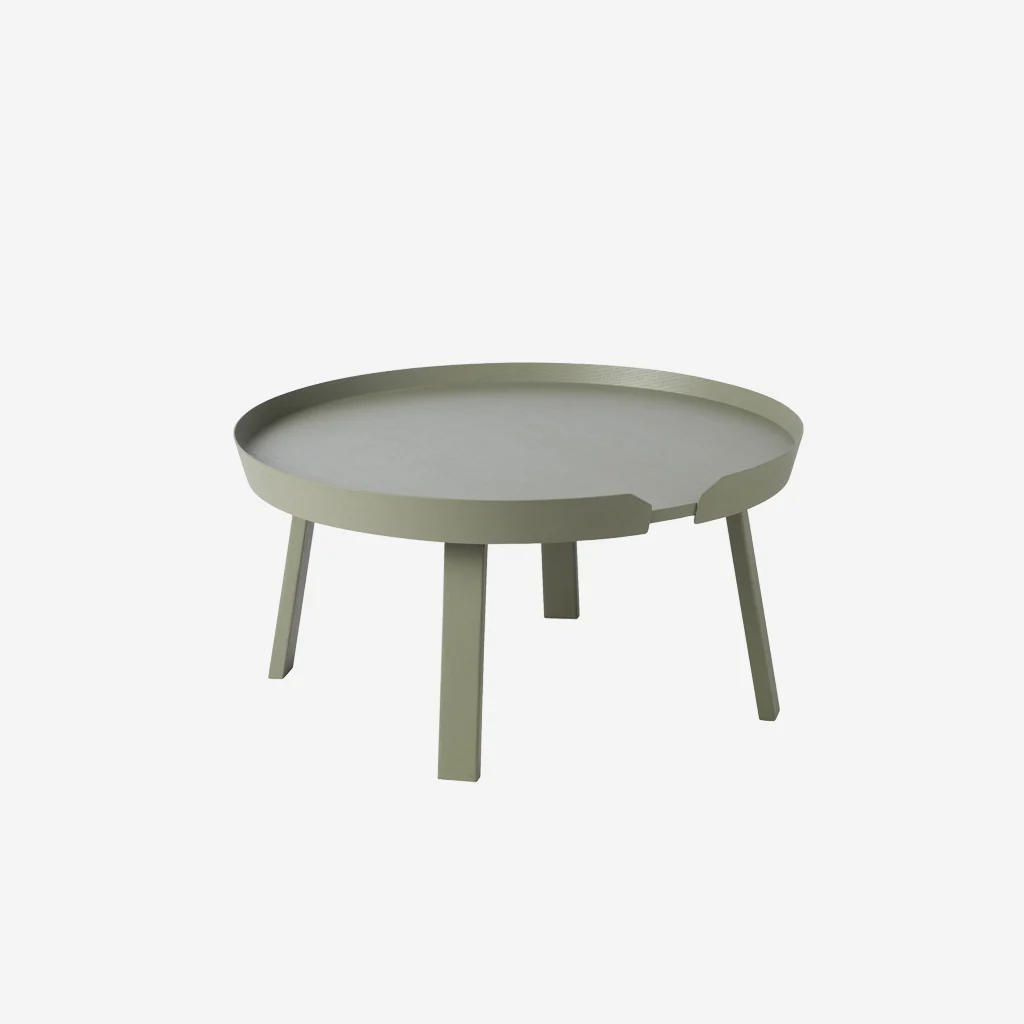 Muuto Around Coffee Table Dusty Green Large - Image 2