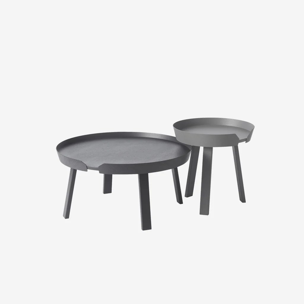Muuto Around Coffee Table Dusty Green Small - Image 5