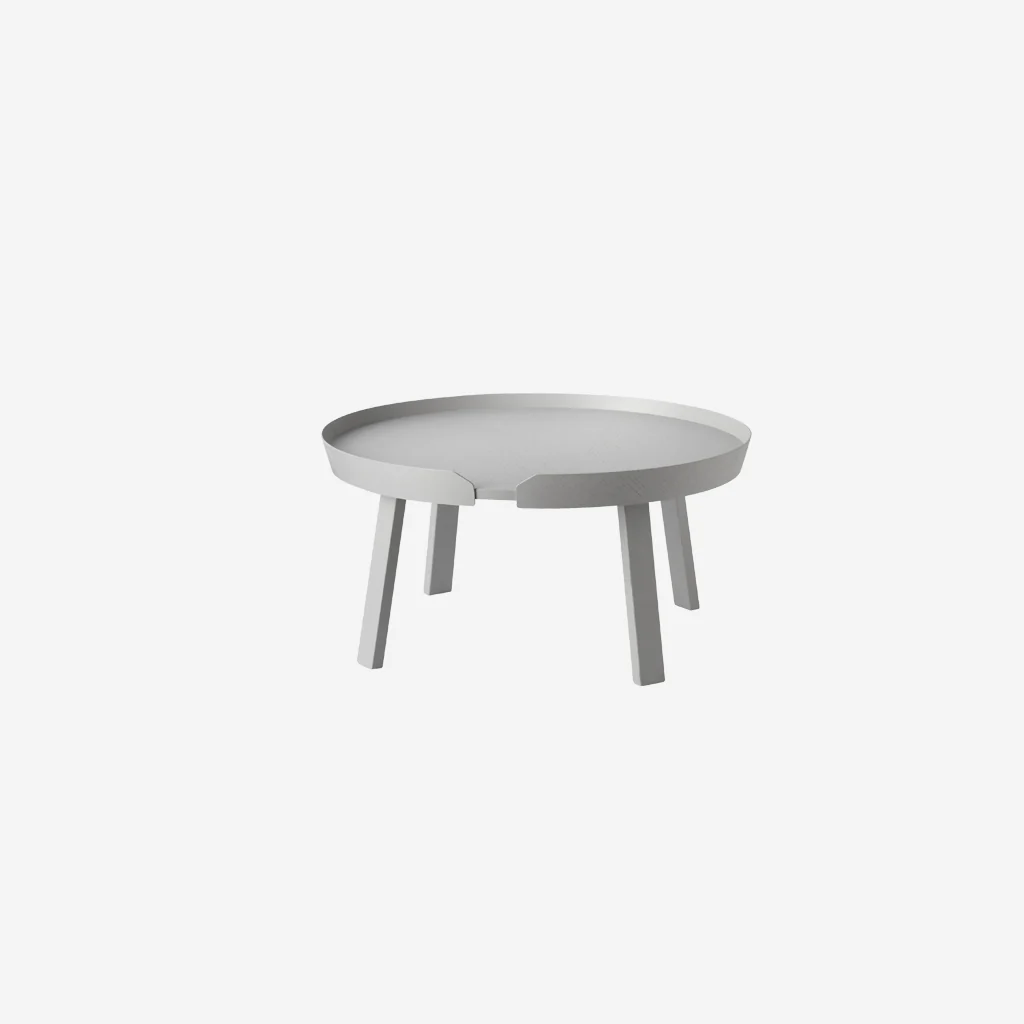 Muuto Around Coffee Table Grey Large