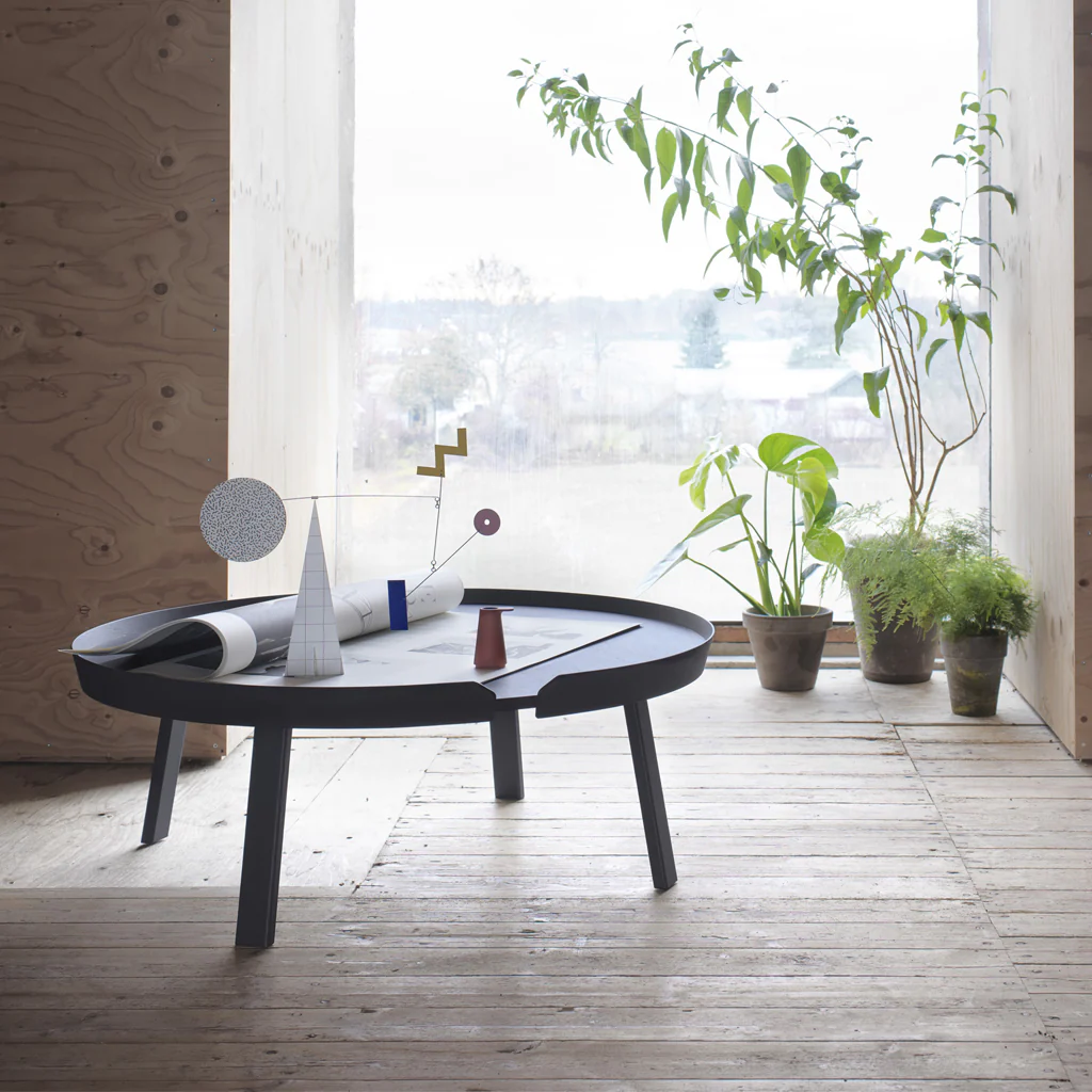 Muuto Around Coffee Table Grey Small - Image 5