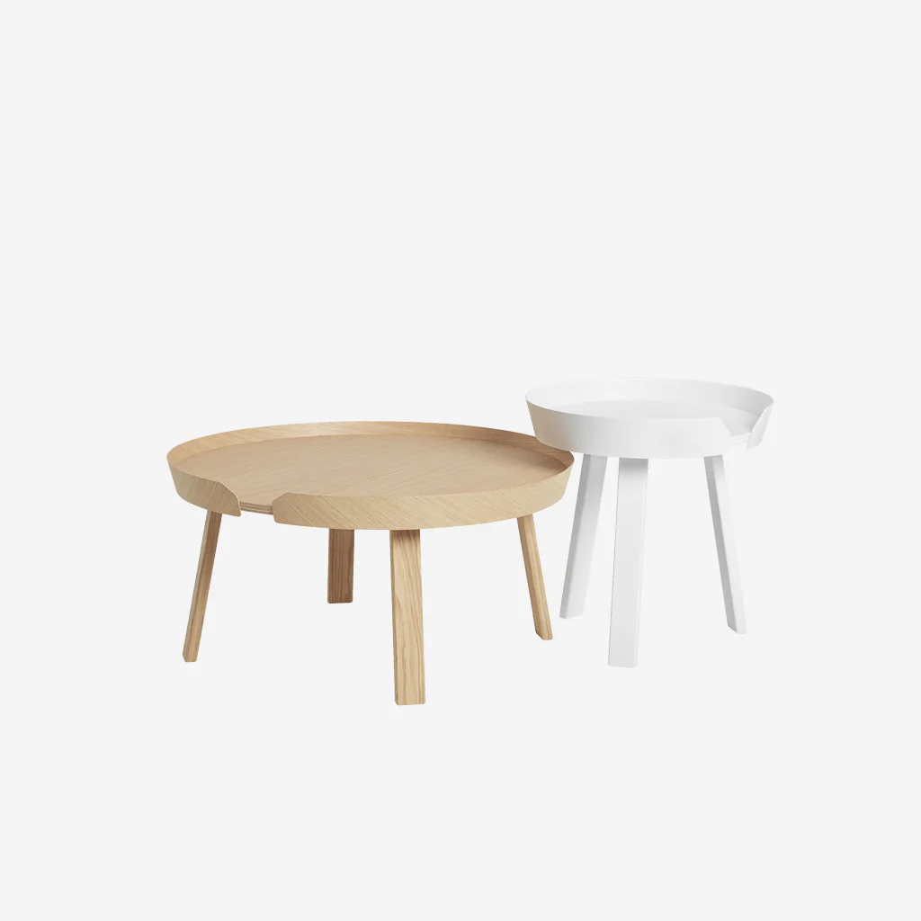 Muuto Around Coffee Table Oak Large - Image 3