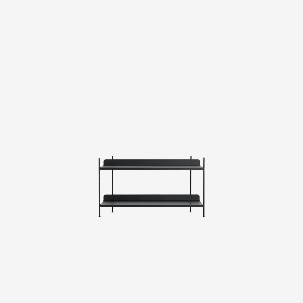 Muuto Compile Shelf Black Configuration 1