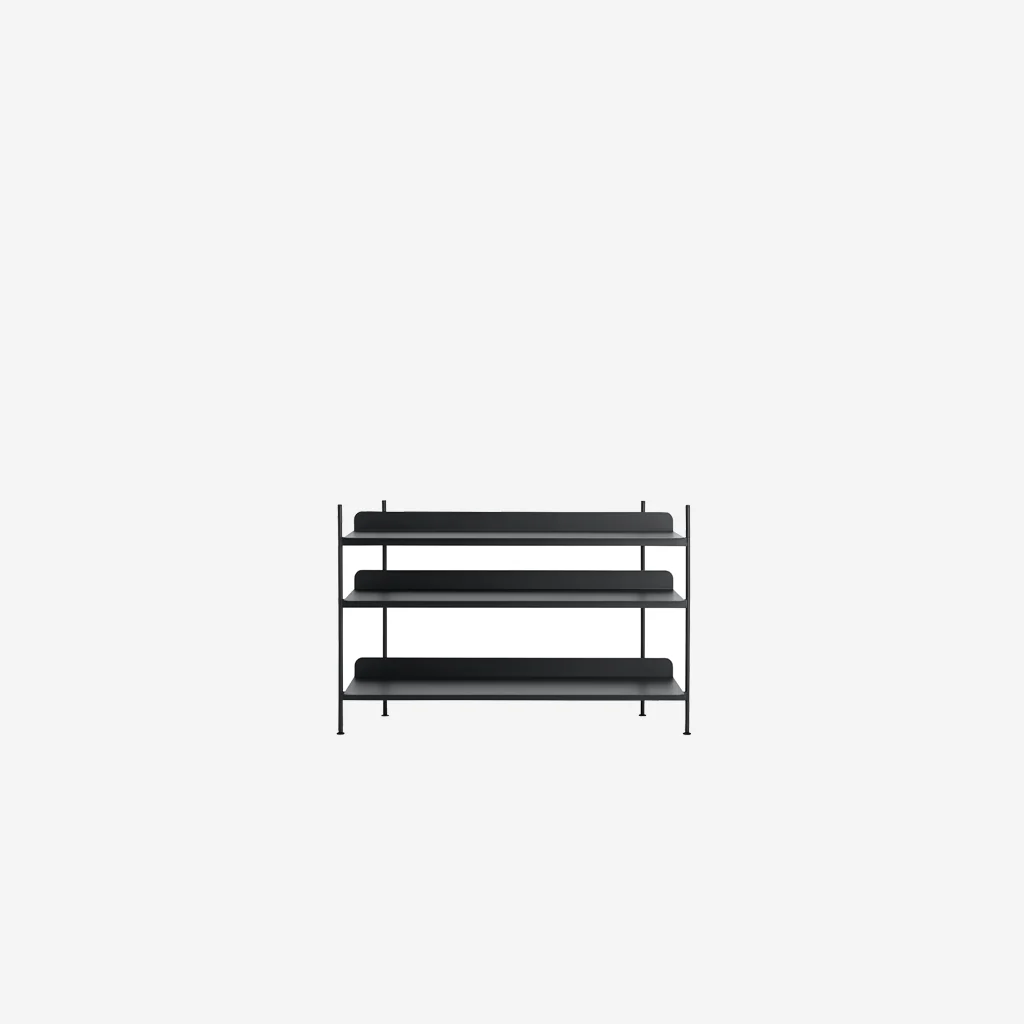 Muuto Compile Shelf Black Configuration 2