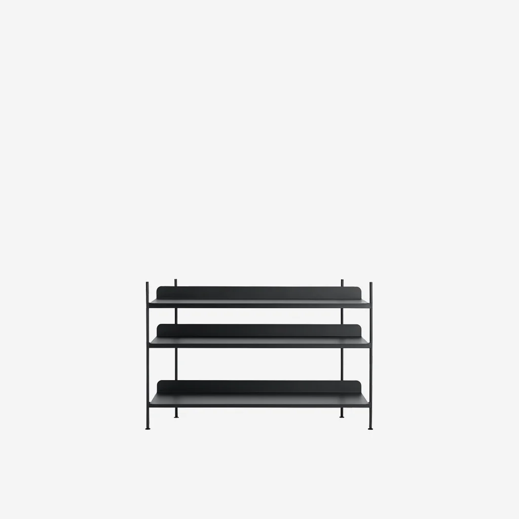 Muuto Compile Shelf Black Configuration 2 - Image 3