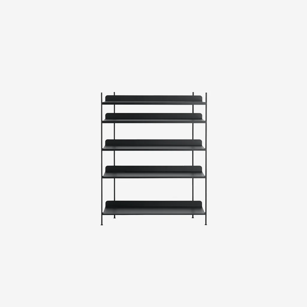 Muuto Compile Shelf Black Configuration 3
