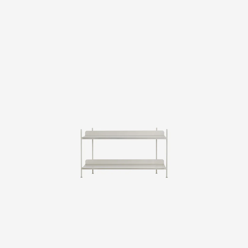 Muuto Compile Shelf Grey Configuration 1