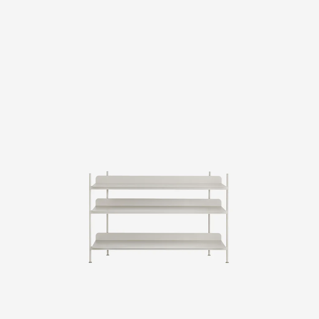 Muuto Compile Shelf Grey Configuration 2