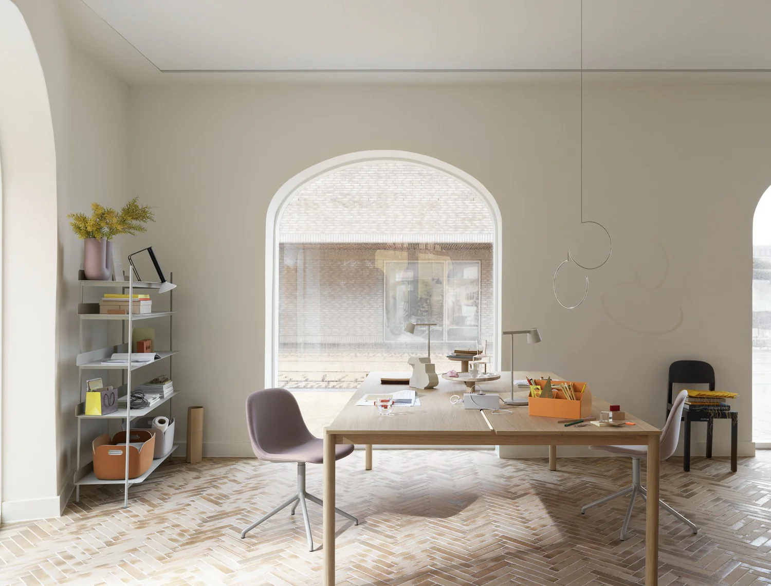 Muuto Compile Shelf Grey Configuration 7 - Image 2