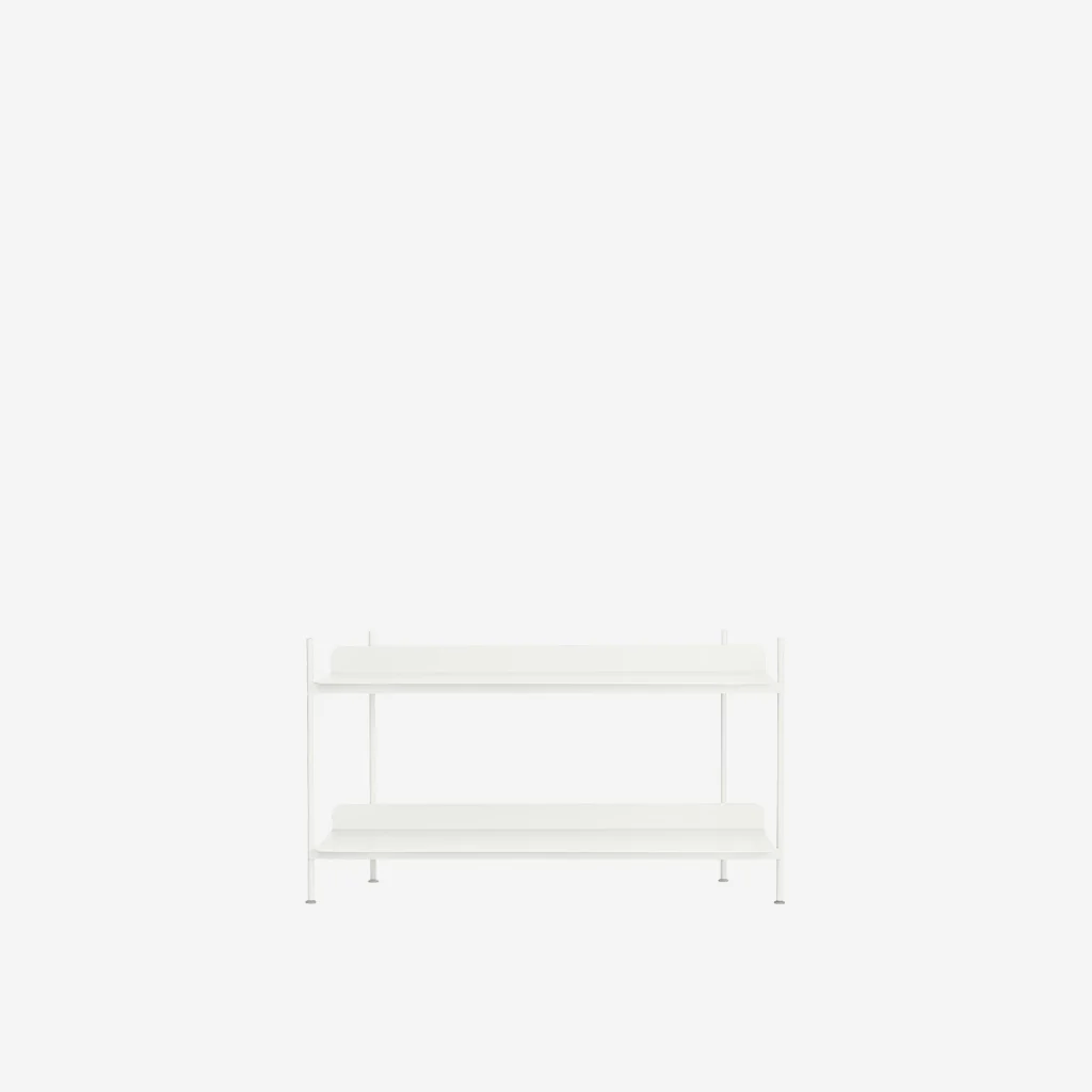 Muuto Compile Shelf White Configuration 1 - Image 3