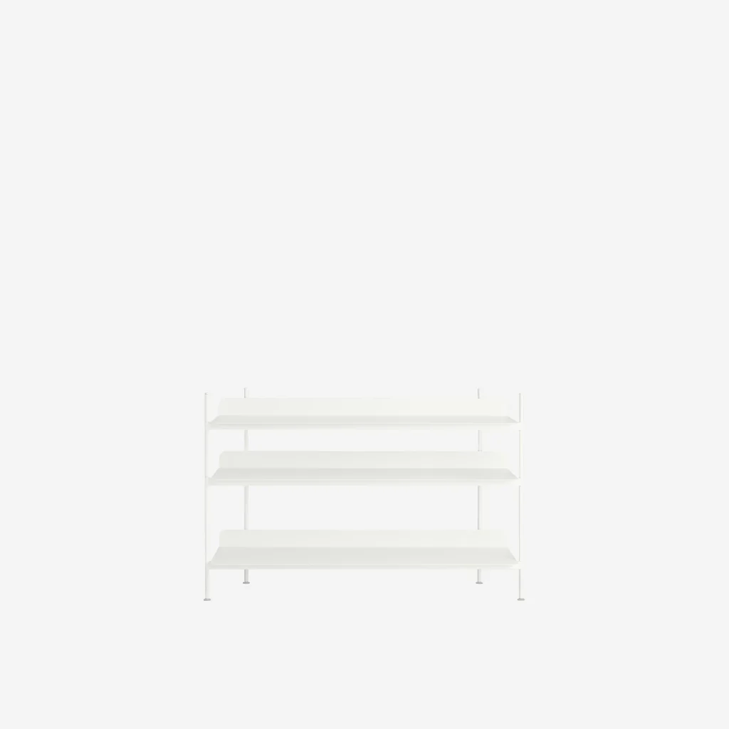 Muuto Compile Shelf White Configuration 2