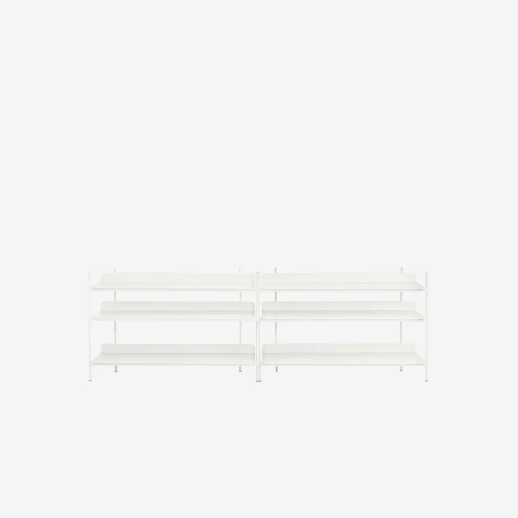 Muuto Compile Shelf White Configuration 6