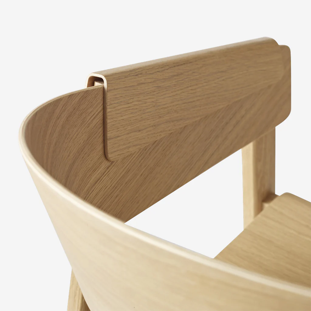 Muuto Cover Armchair Black Steelcut Trio - Image 5