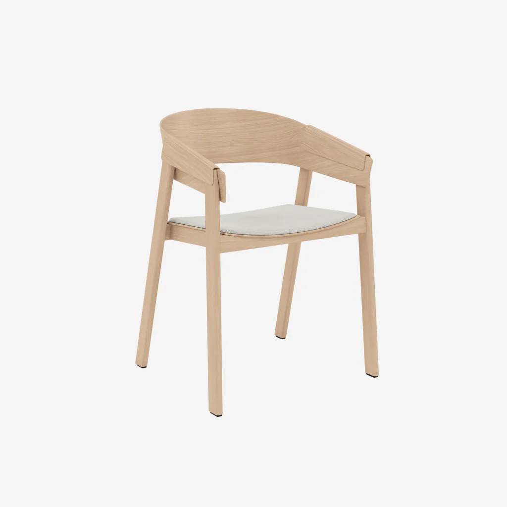 Muuto Cover Armchair Oak Hallingdal