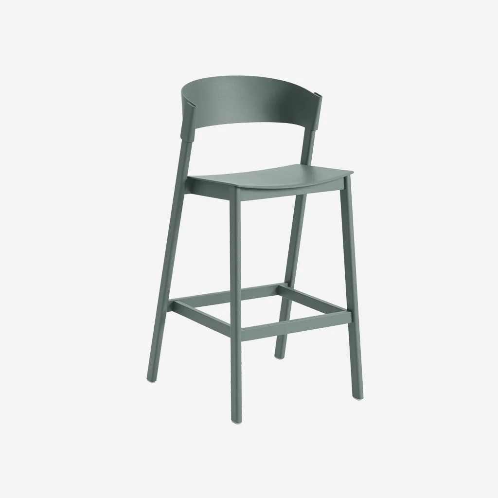 Muuto Cover Bar Stool Green