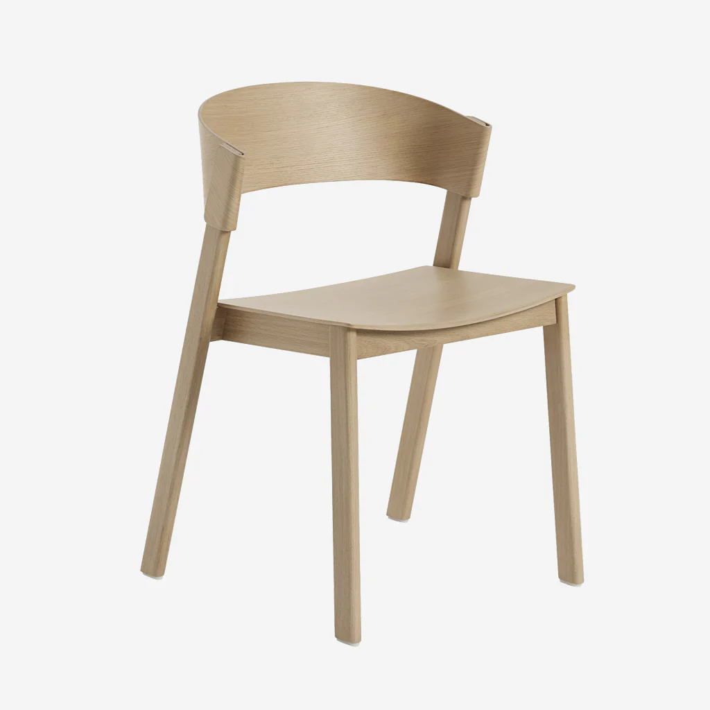 Muuto Cover Side Chair Oak - Image 2