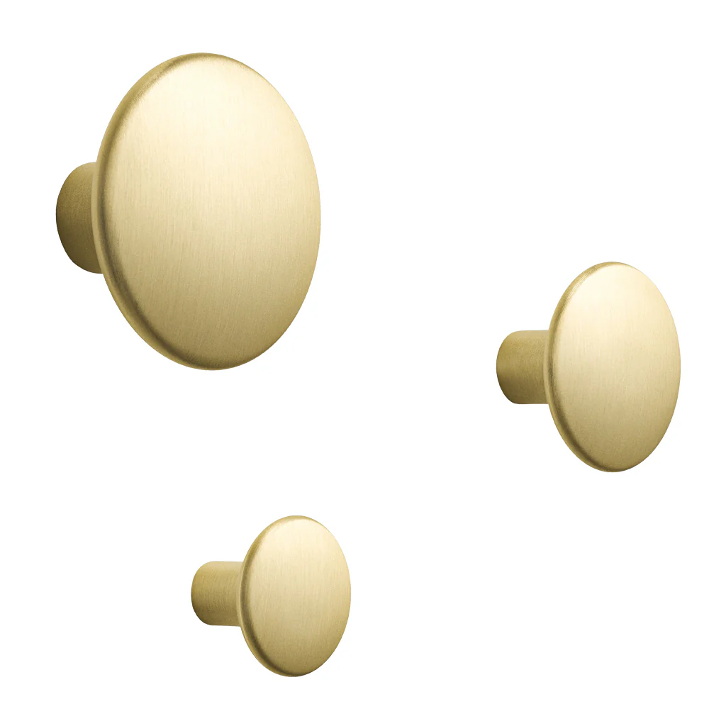 Muuto Dots Hook Metal Brass Small - Image 3