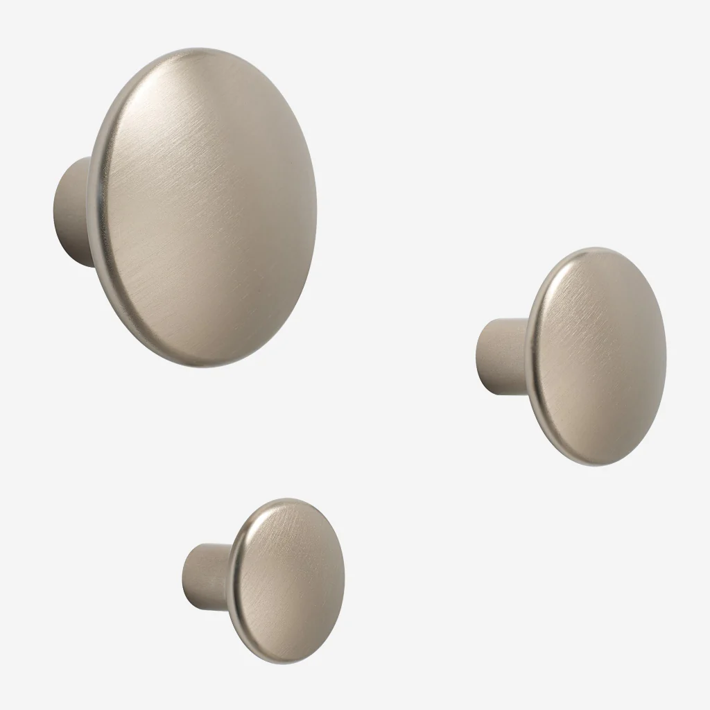 Muuto Dots Hook Metal Taupe Large - Image 2