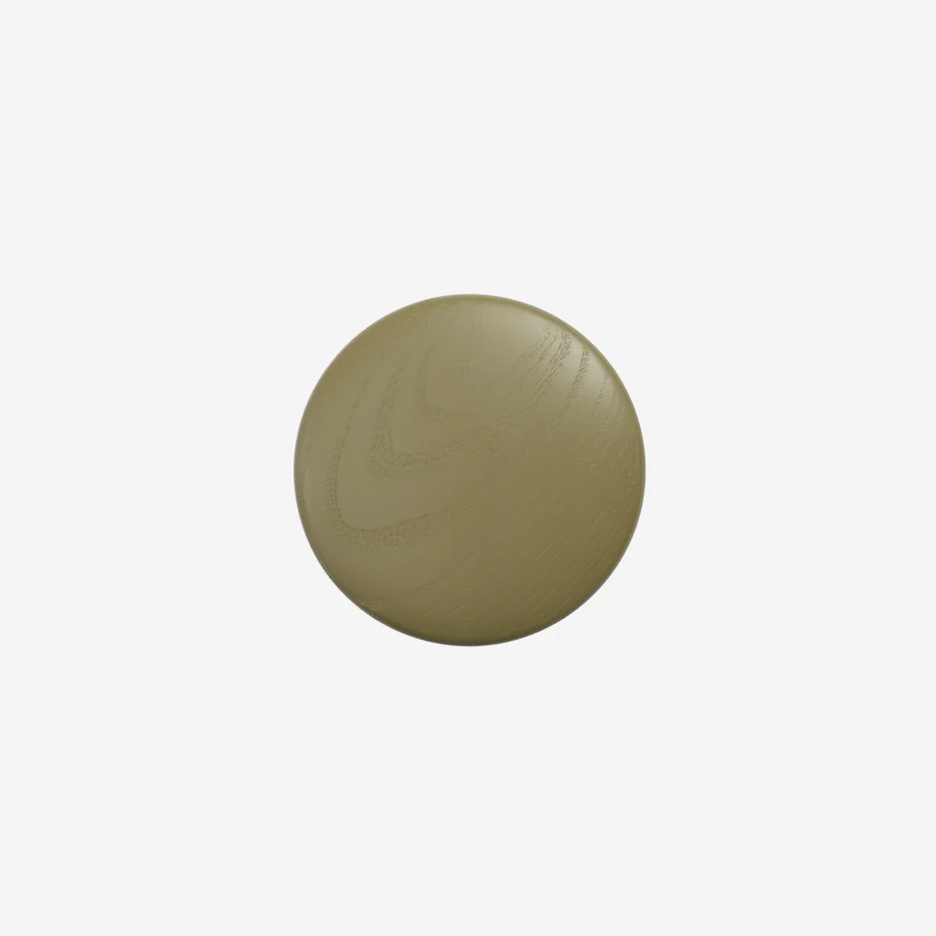 Muuto Dots Hook Wood Brown Green Small - Image 5