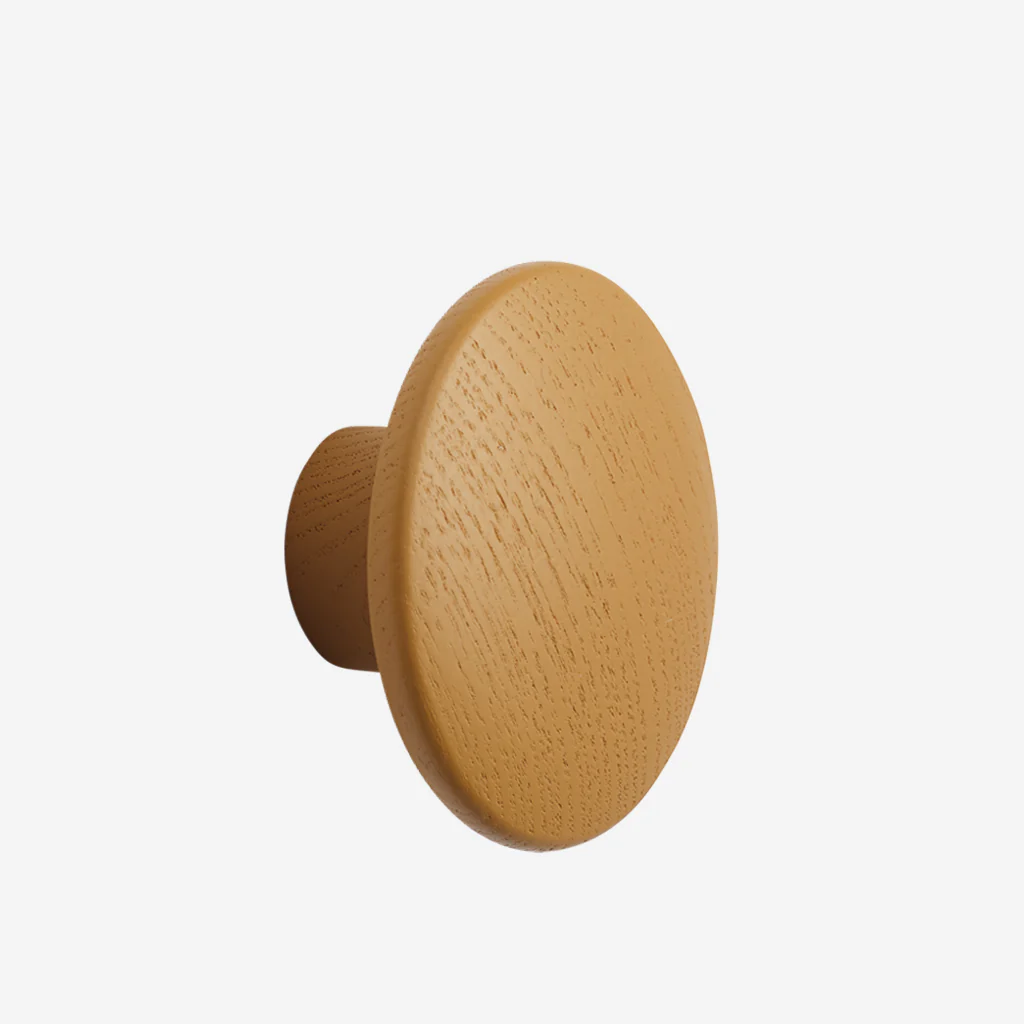 Muuto Dots Hook Wood Burnt Orange Extra Small - Image 4