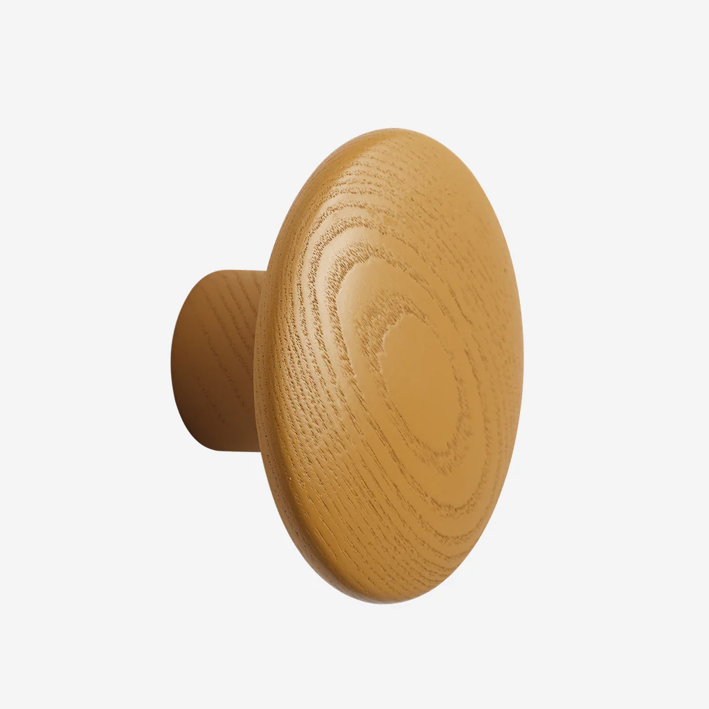 Muuto Dots Hook Wood Burnt Orange Small - Image 5