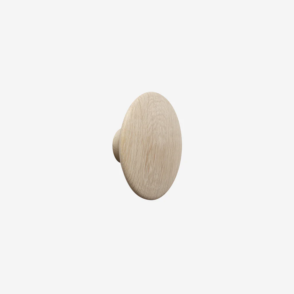 Muuto Dots Hook Wood Oak Large