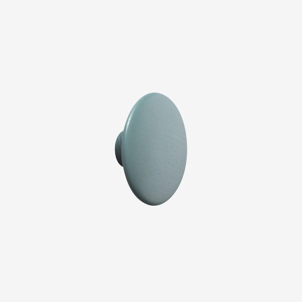 Muuto Dots Hook Wood Petroleum Large