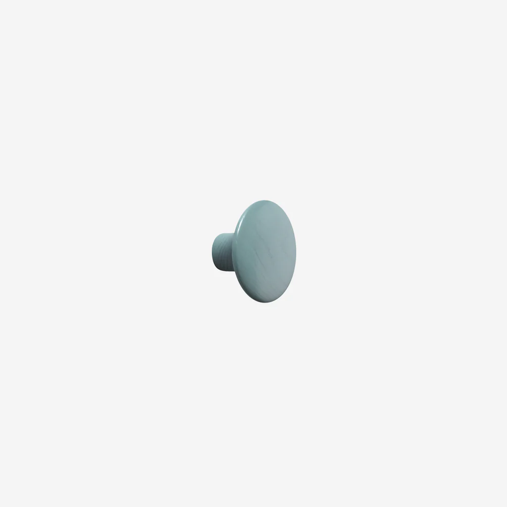Muuto Dots Hook Wood Petroleum Small