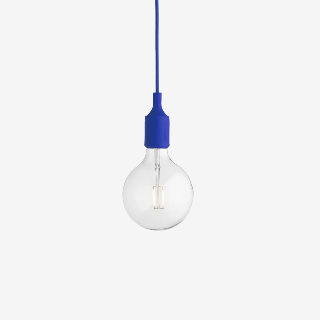 Muuto E27 Pendant Lamp Blue