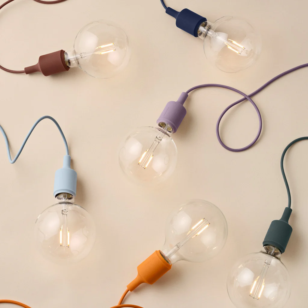 Muuto E27 Pendant Lamp Blue - Image 6