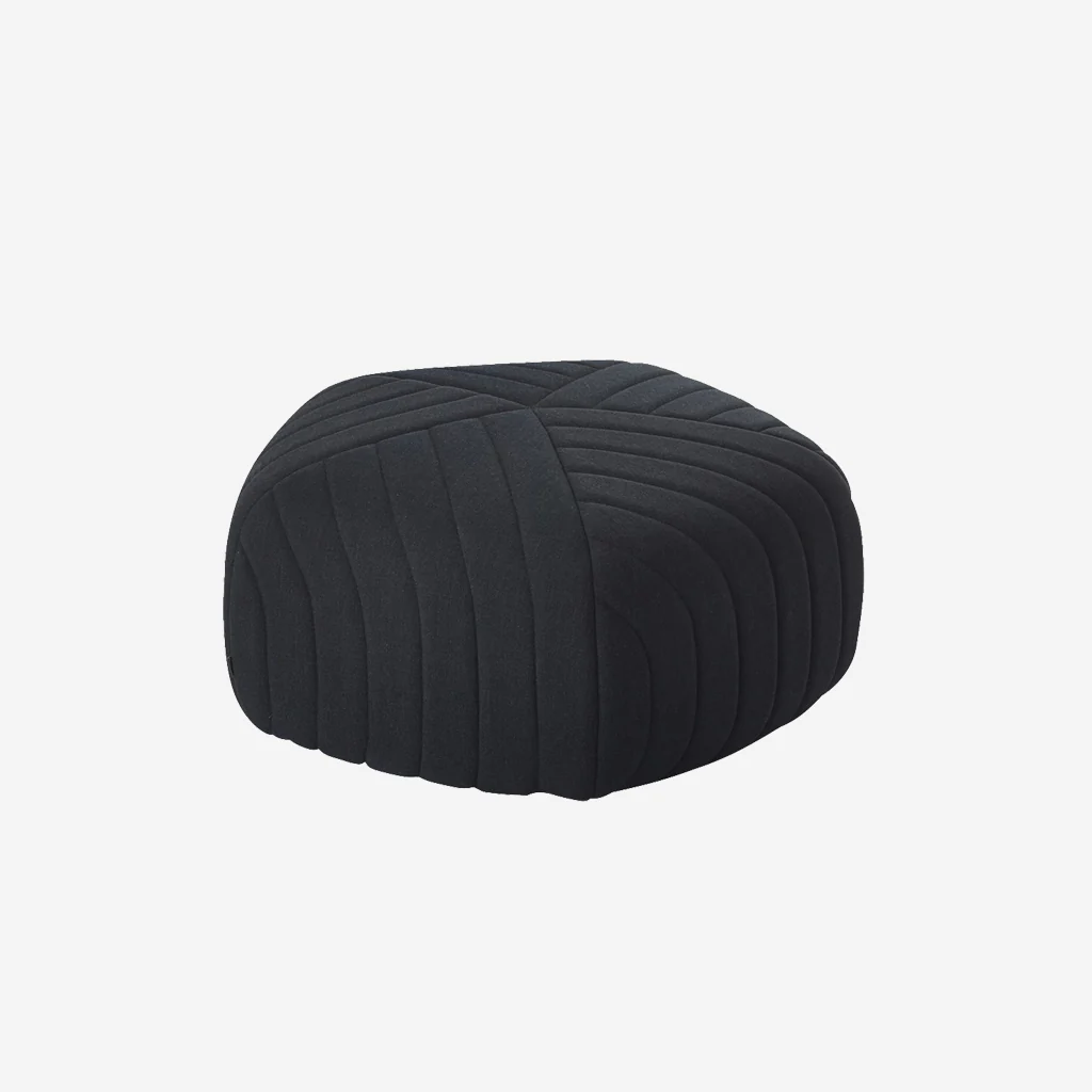 Muuto Five Pouf Large Charcoal