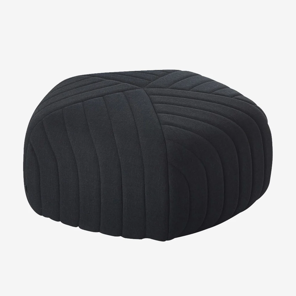 Muuto Five Pouf Large Charcoal - Image 2