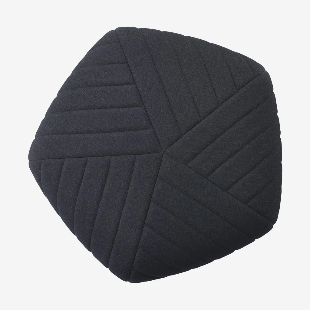 Muuto Five Pouf Large Charcoal - Image 3